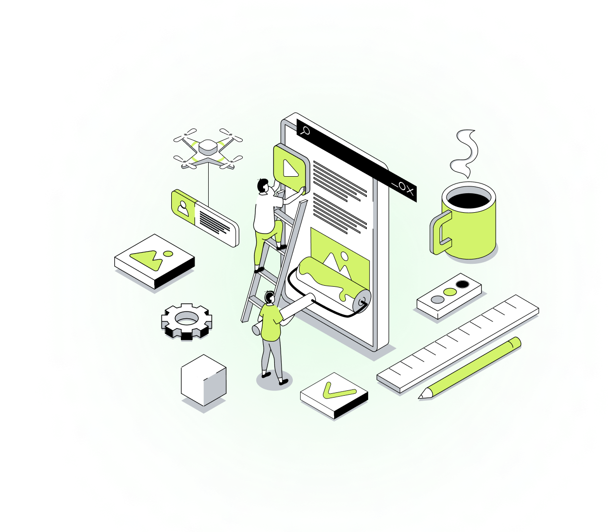 About us illustration